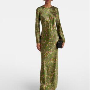 Veronica Beard Gemma floral silk-blend maxi dress